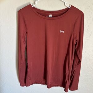 Under Armour Maroon HeatGear Shirt